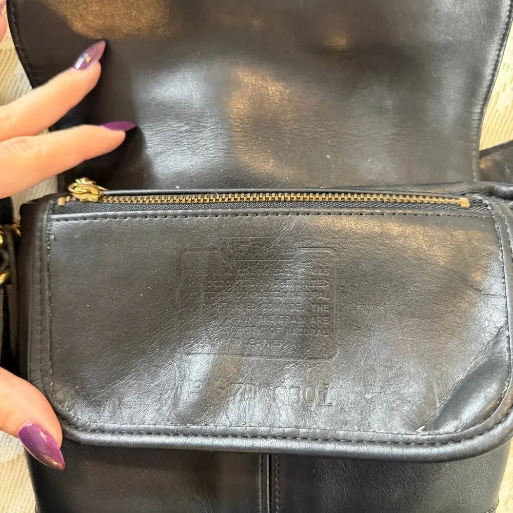 Coach vintage black